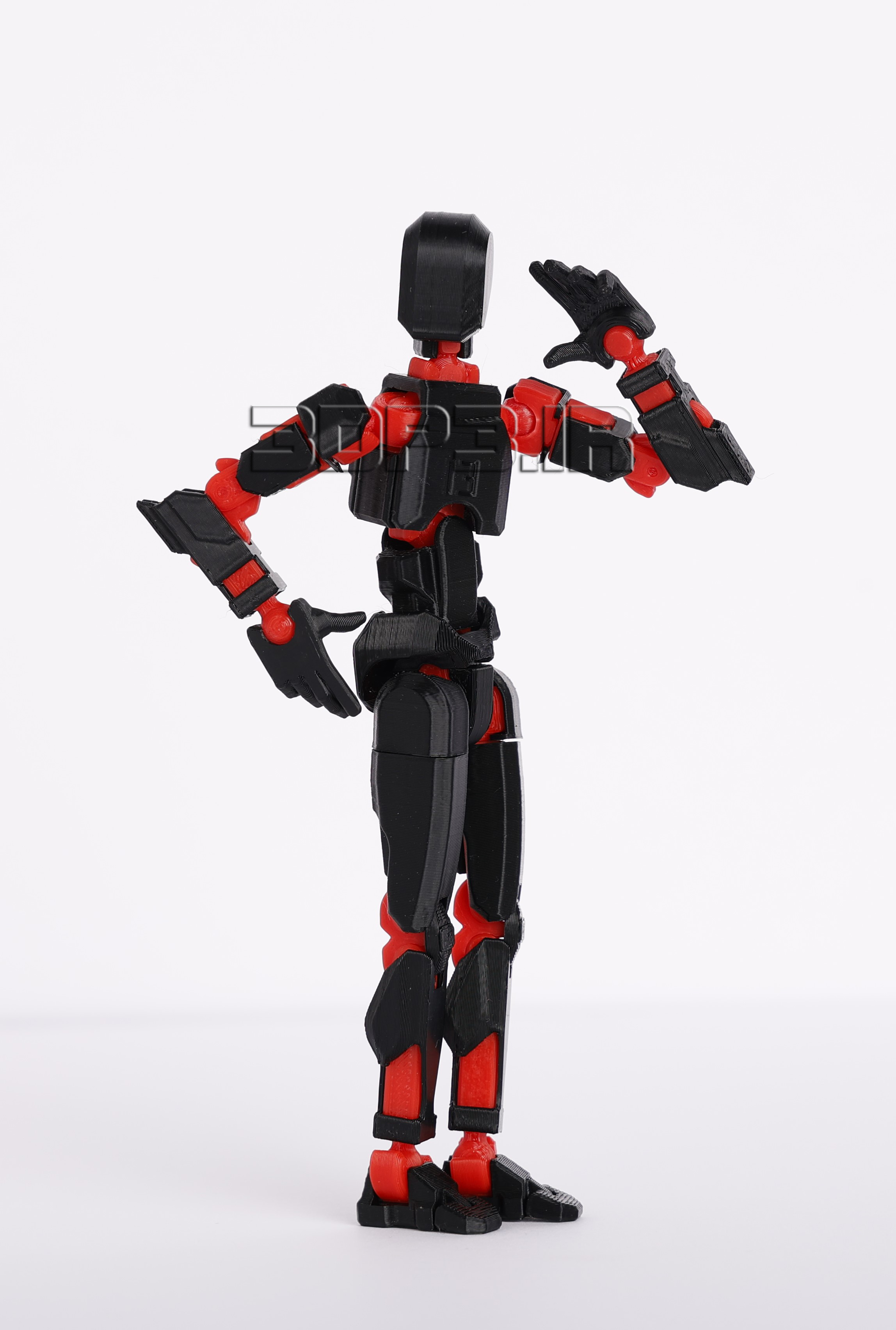 دامی مشکی قرمز